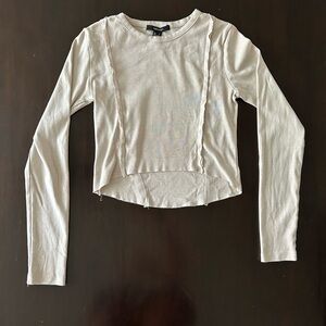 Forever 21 crop long sleeve
